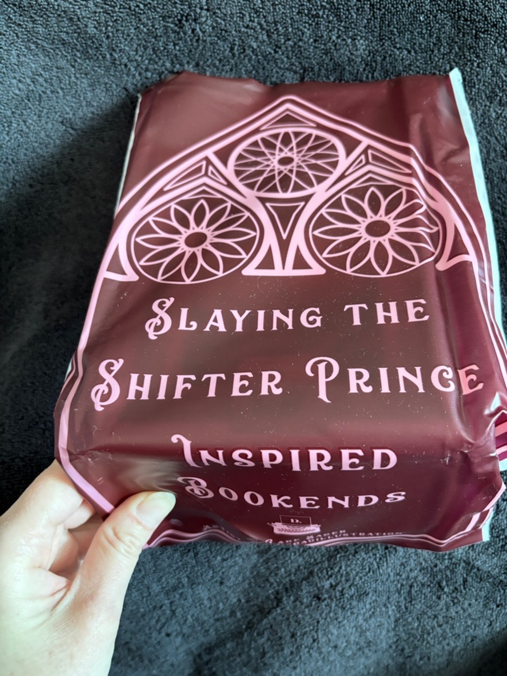 Slaying the Shifter Prince Acrlyic Inspired Bookends